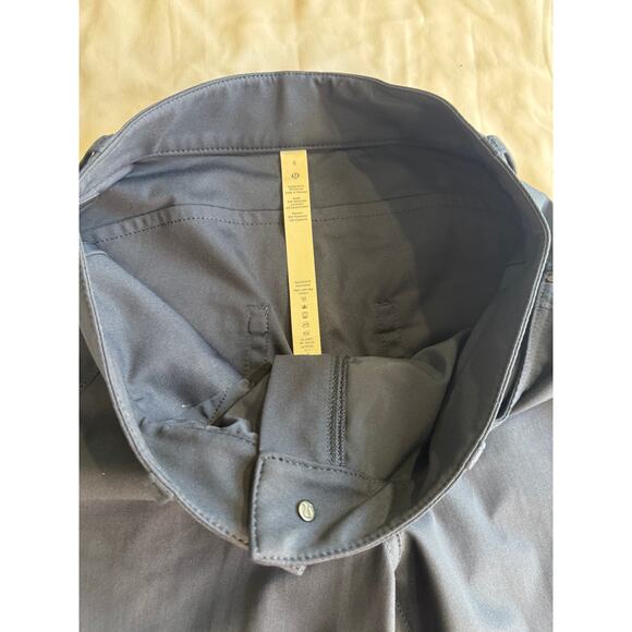 City Sleek Slim-Fit 5 Pocket High-Rise Pant Navy - Picture 8 of 8